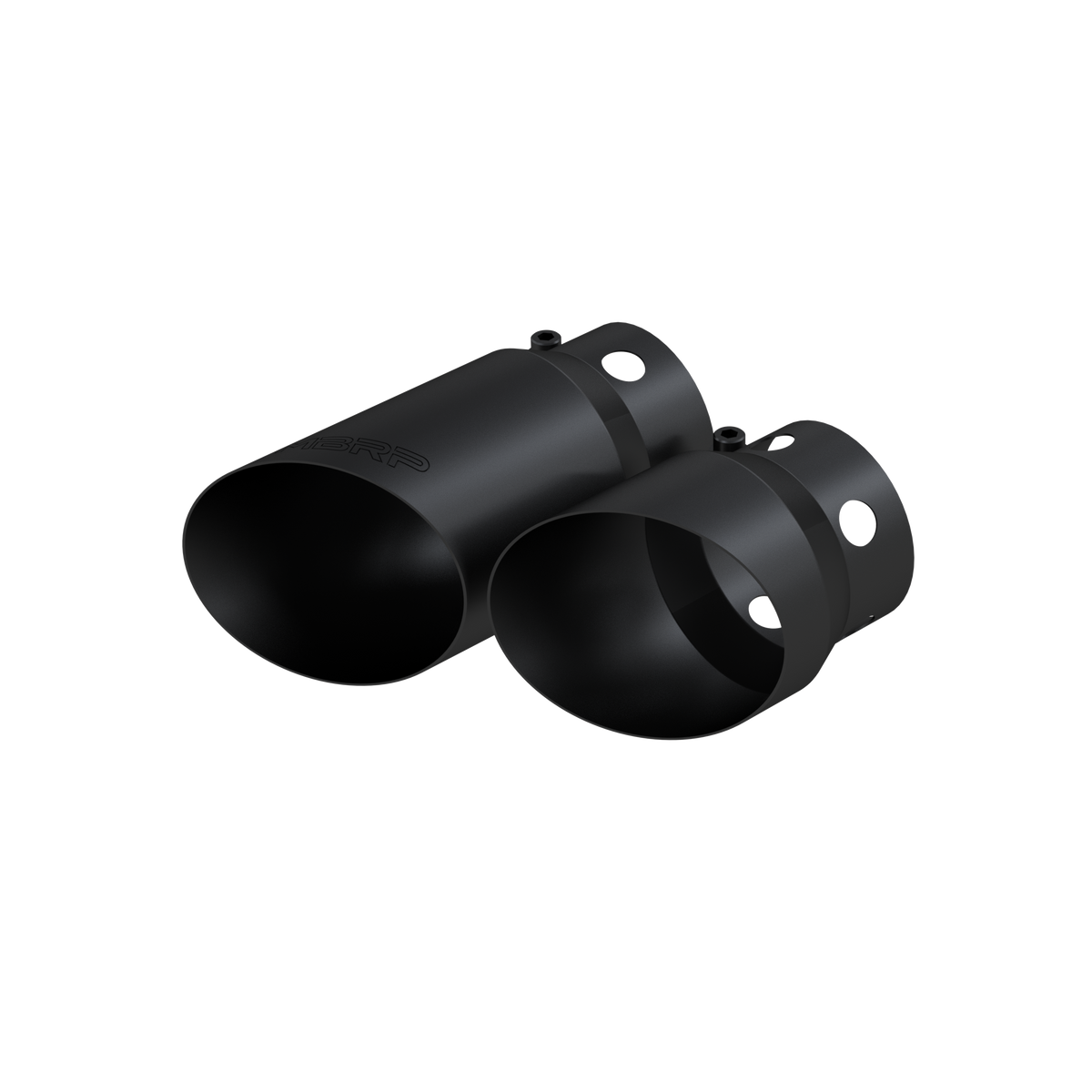 08-Up Ford 6.4L, 6.7L Powerstroke Black-Coated Tip 4 Inch ID 5 Inch Outlet Tip Cover Set 6.75 Inch 9.75 Inch Length MBRP