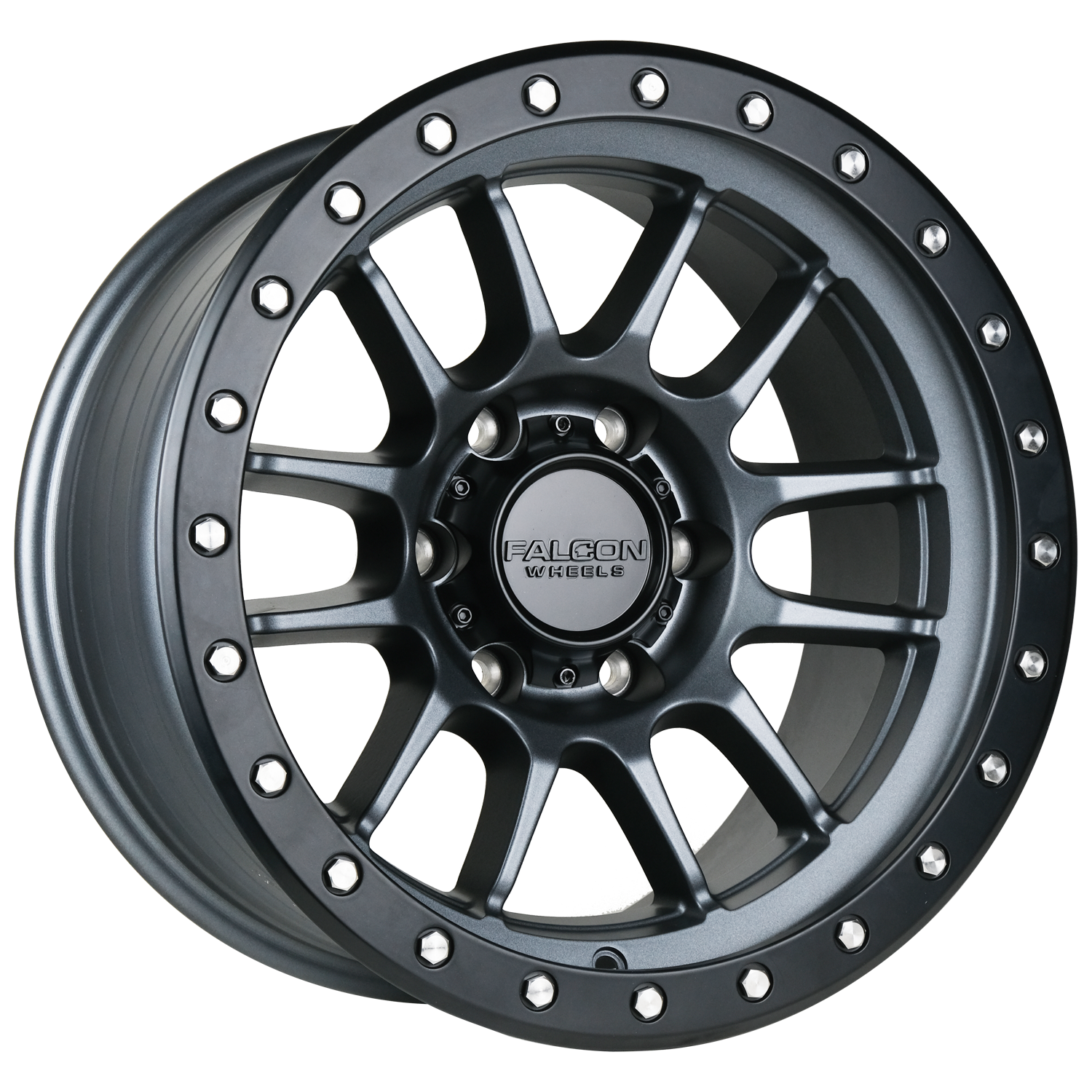 T7 - Matte Gunmetal 17x9