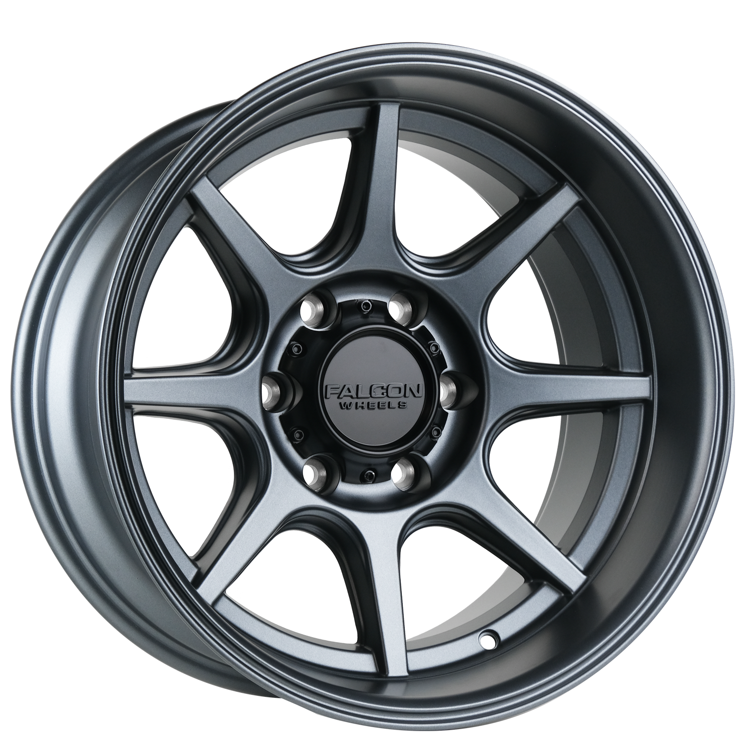 T8 "Seeker"- Matte Gunmetal 17x9