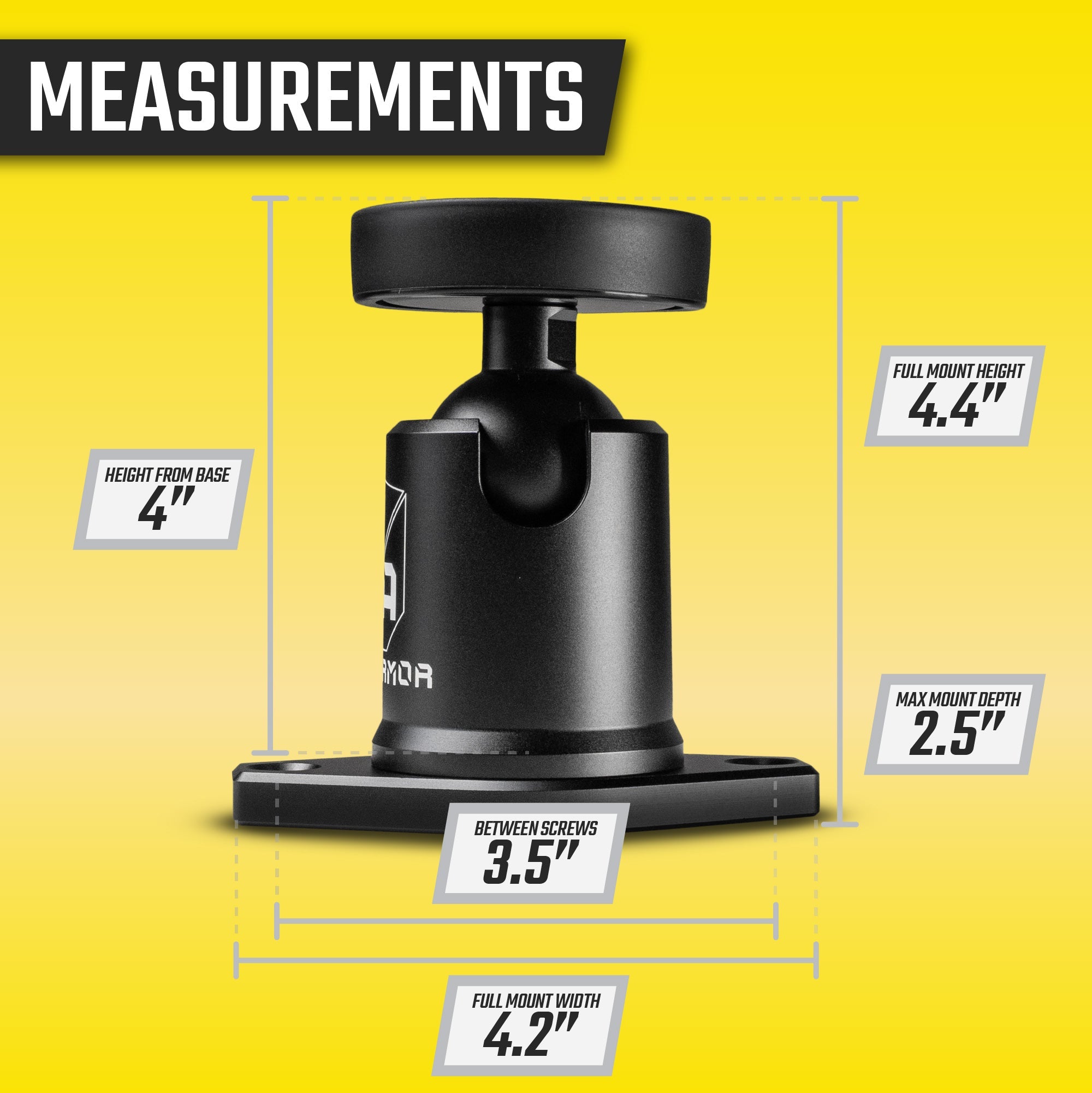 TabNetic Maxx | Rugged Magnetic Tablet Mount