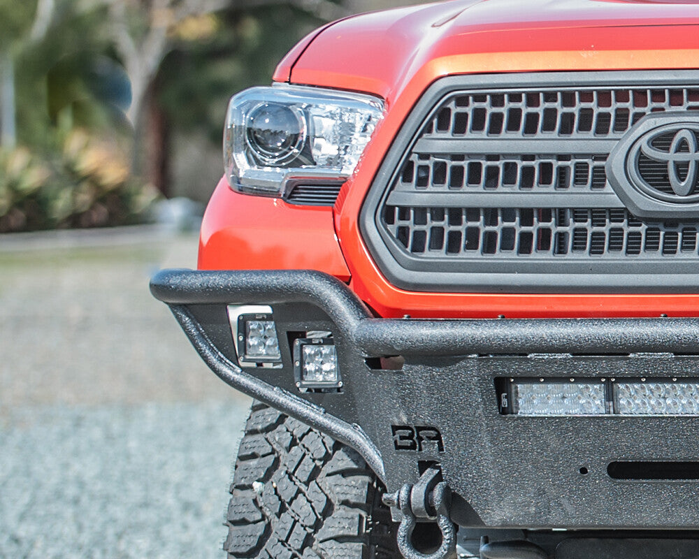 2016-2023 Toyota Tacoma Desert Series Front Winch Bumper Body Armor 4X4