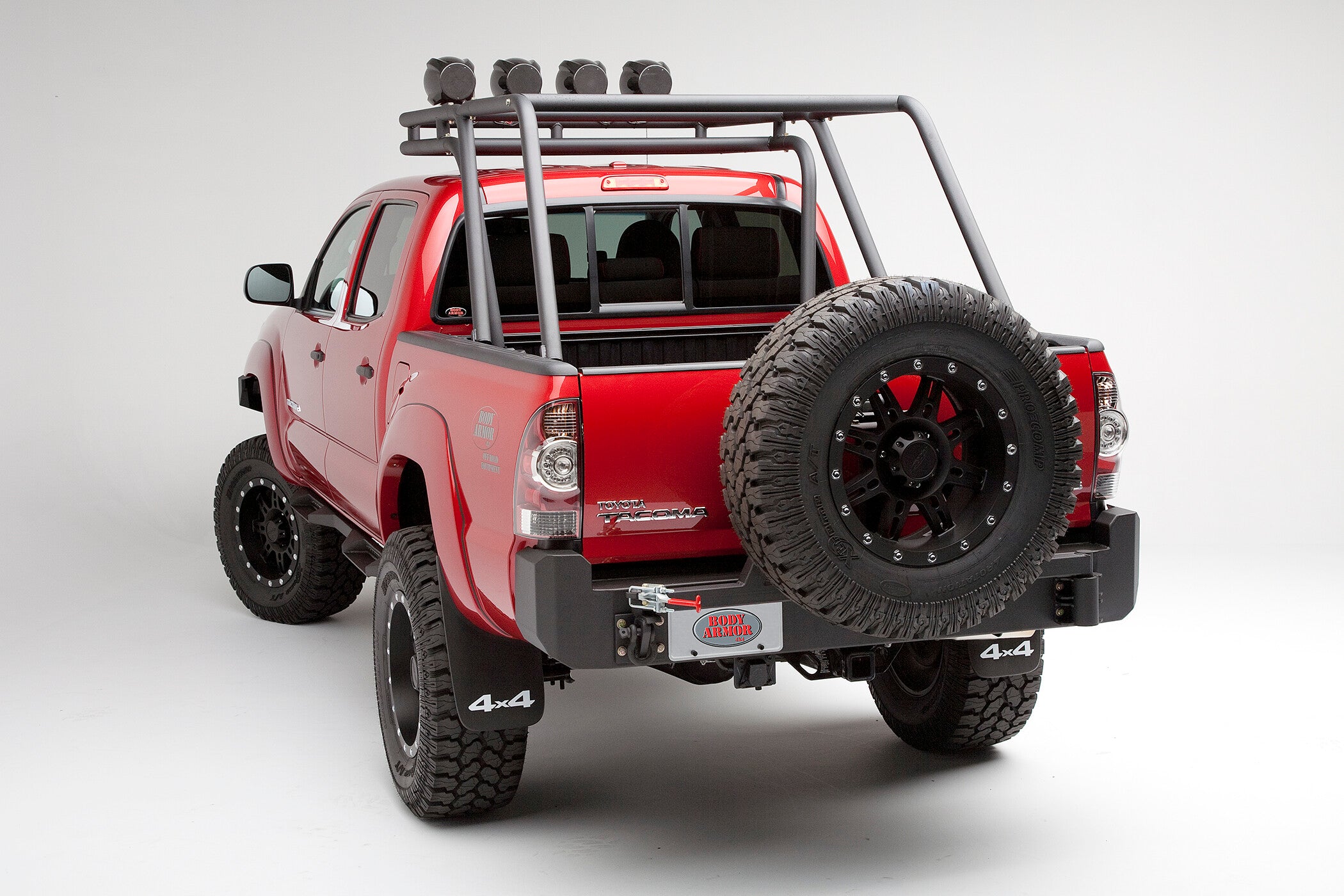 2005-2015 Toyota Tacoma Pro Series Tire Carrier Fits Tc-2961 Only Body Armor 4X4