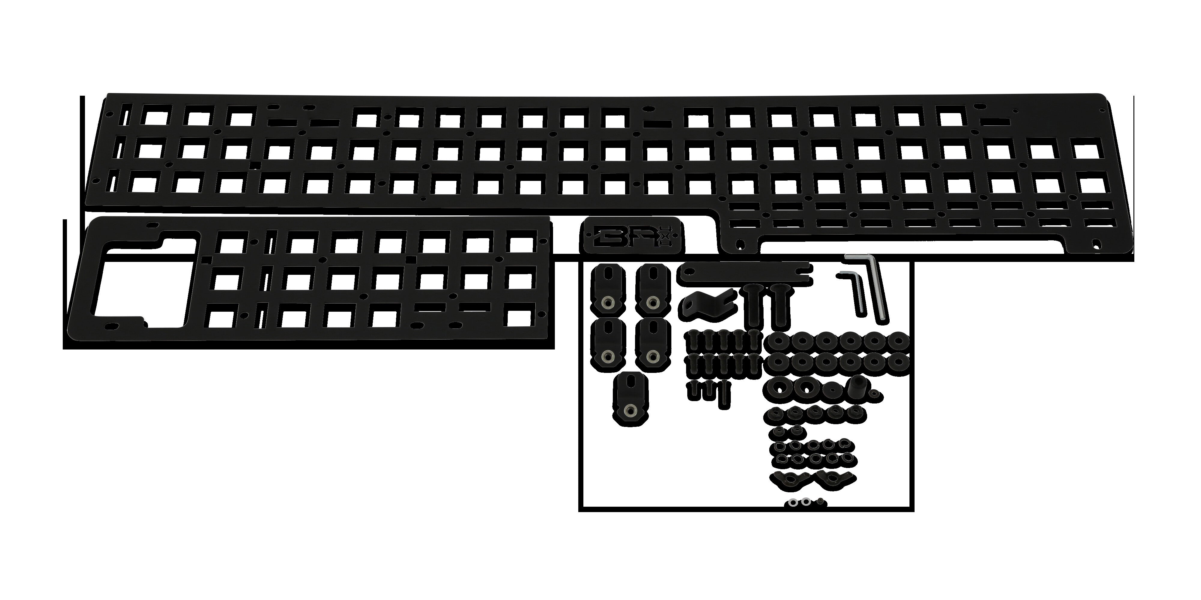 2005-2023 Toyota Tacoma Front Bed Molle System Body Armor 4X4