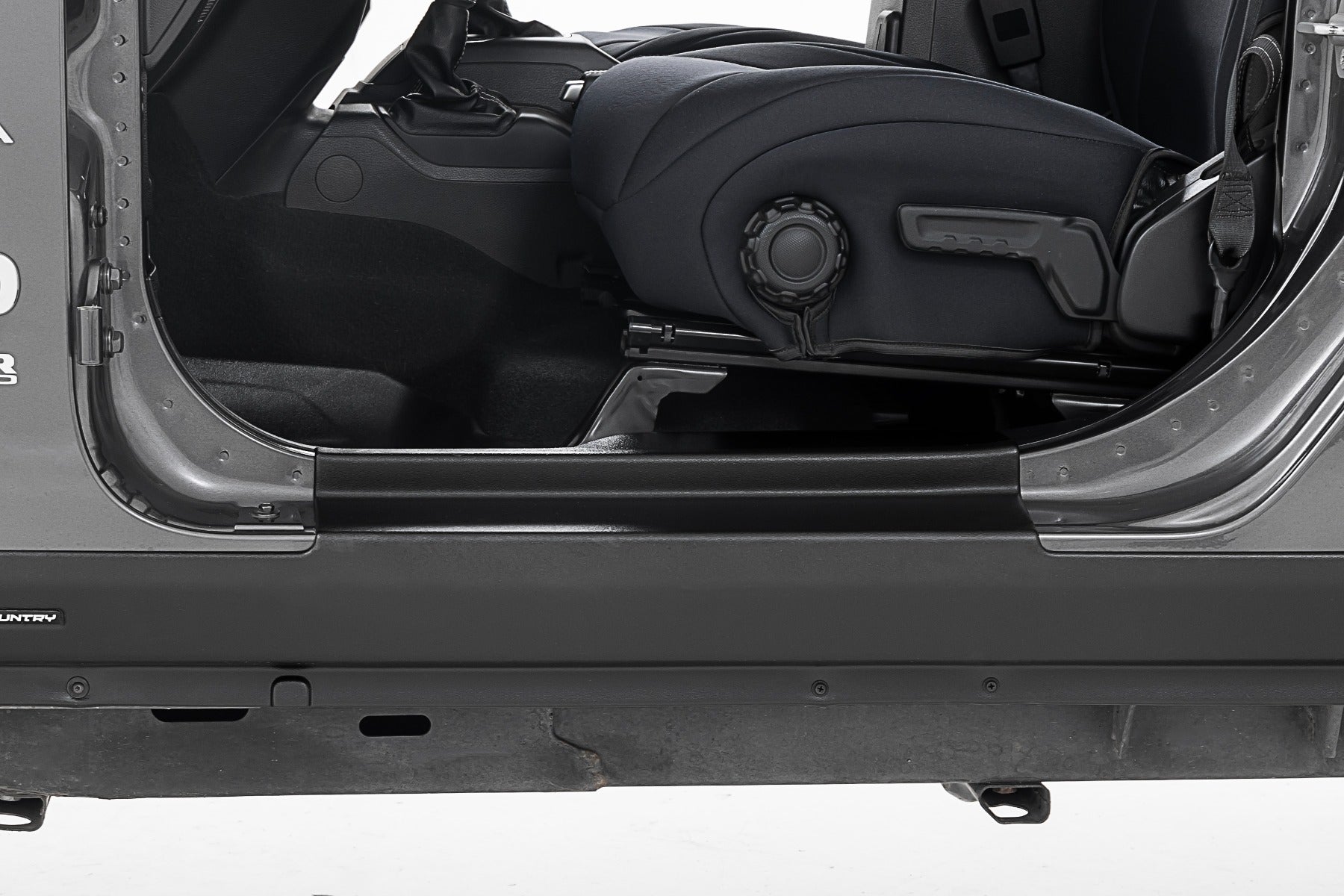 Trail Cladding Rocker Sill Plates Jeep Wrangler Unlimited 4WD (2018-2026) Rough Country