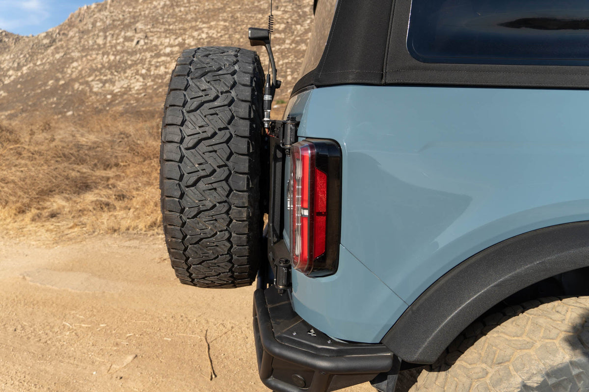 2021 2024 Ford Bronco Tire Carrier DV8 Offroad