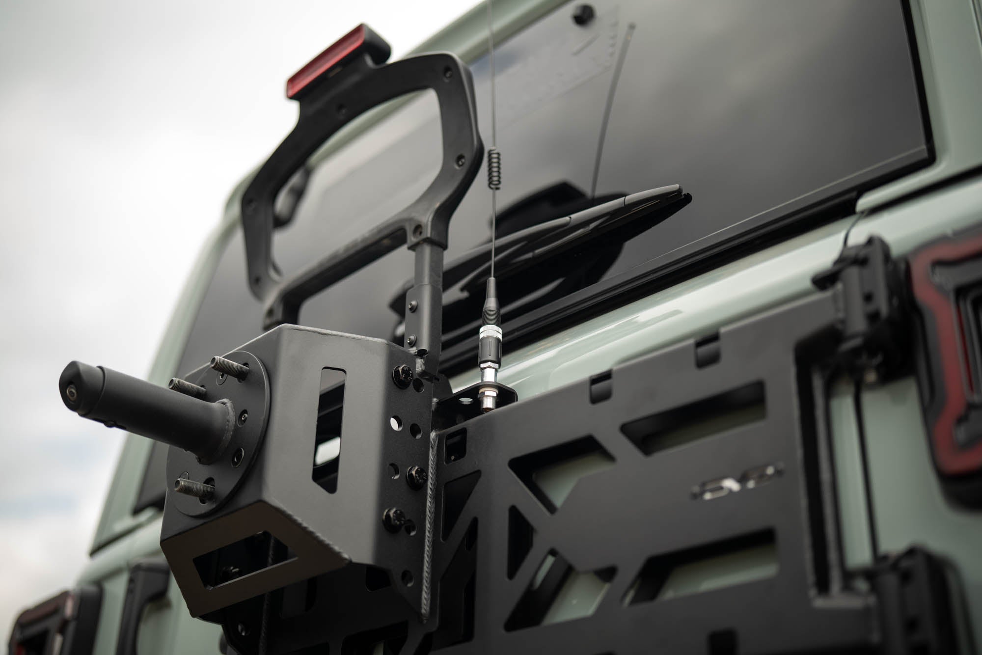 2018 2025 Jeep Wrangler JL Spare Tire Carrier DV8 Offroad
