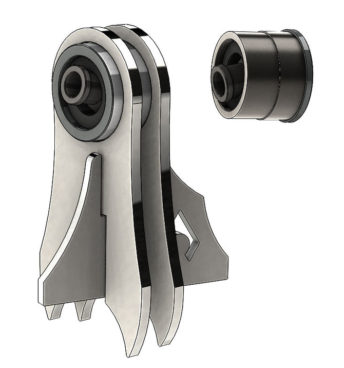 TJ Front Axle UCA Replacement - RockJock Johnny Joints (Both Sides) Artec Industries
