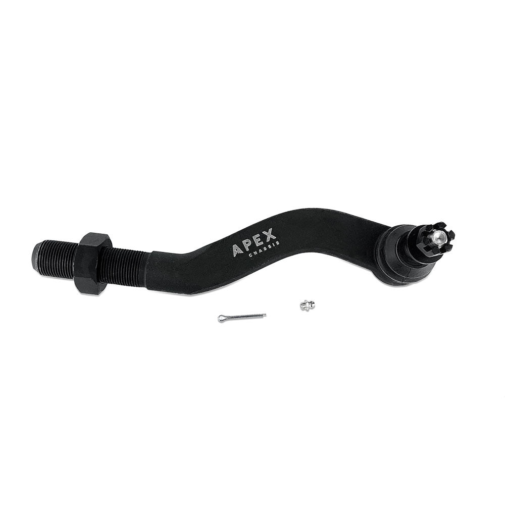 KIT126 - Jeep Wrangler JL & Gladiator JT - 2.5 Ton Tie Rod Assembly - Dana44 - Polished Aluminum