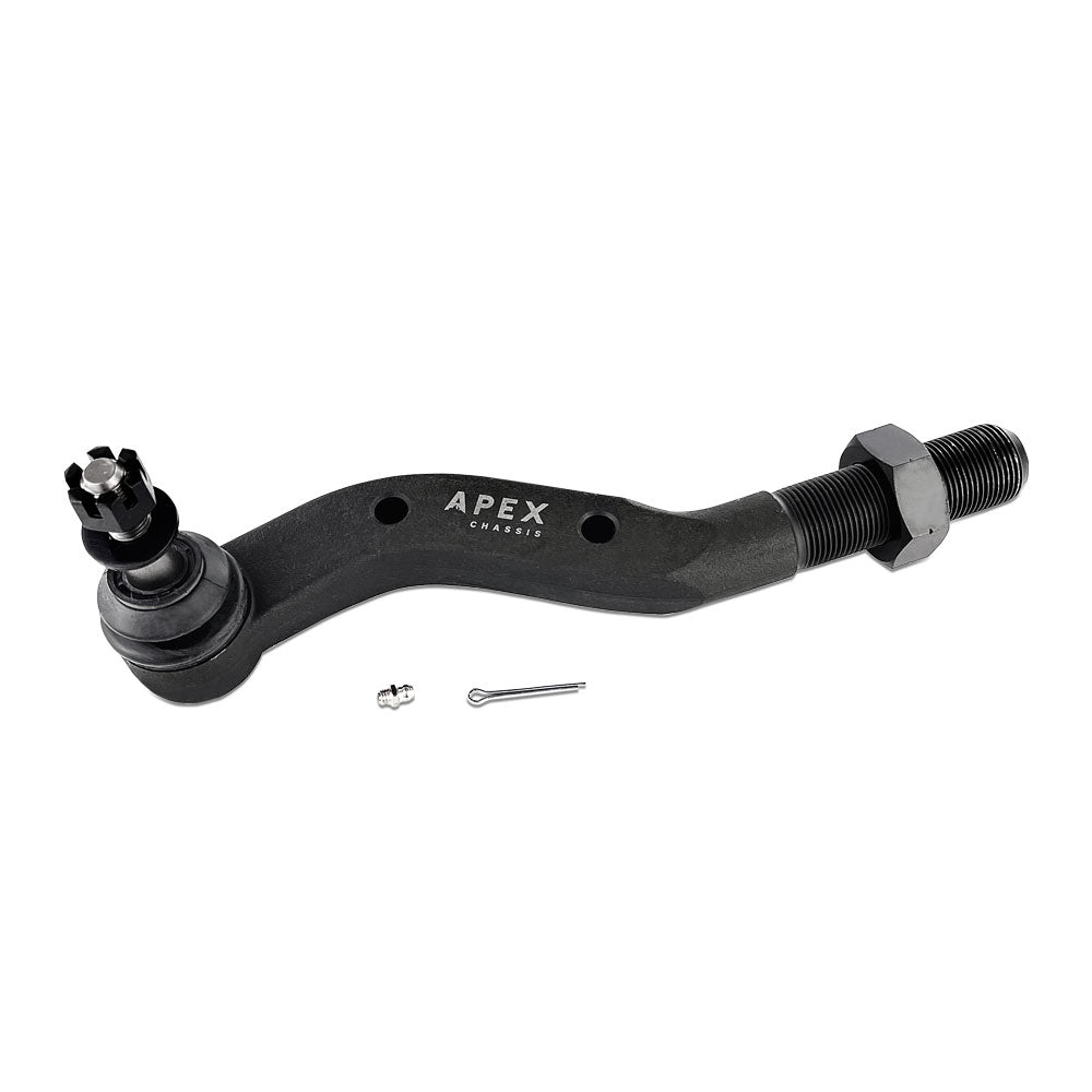 KIT126 - Jeep Wrangler JL & Gladiator JT - 2.5 Ton Tie Rod Assembly - Dana44 - Polished Aluminum