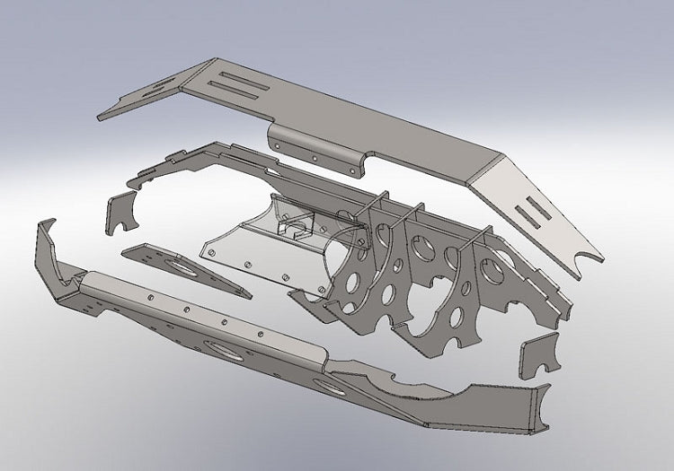 Dana 60 Full Hydro Mounting Kit: 85-91.5 Ford - Ultimate Arms for OEM Knuckles Artec Industries