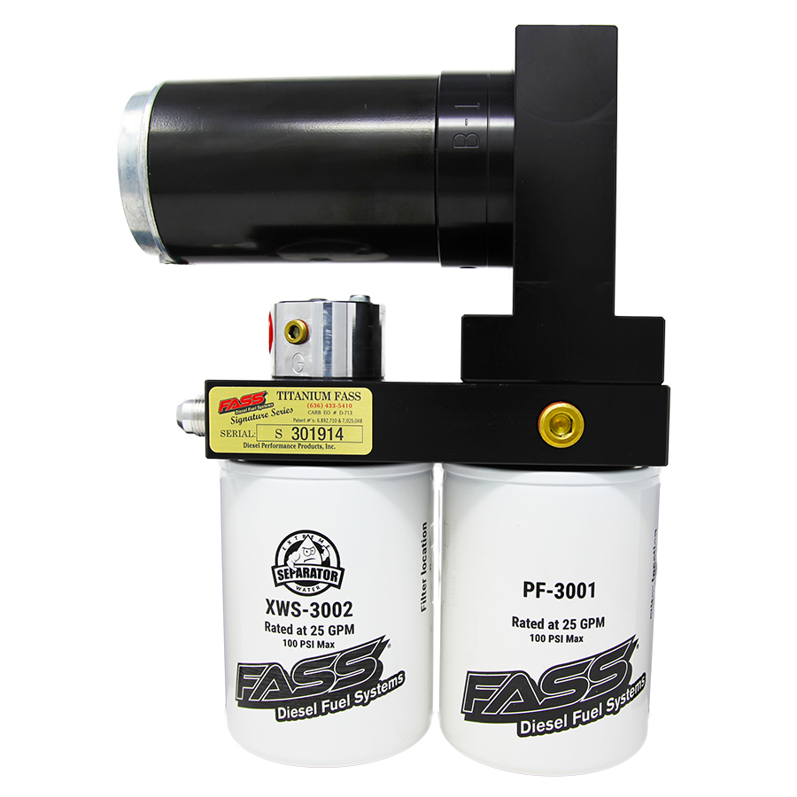 FASS TSD11140F110G Titanium Signature Series Diesel Fuel System 140F 110GPH 14'-18' RAM 1500 Ecodiesel
