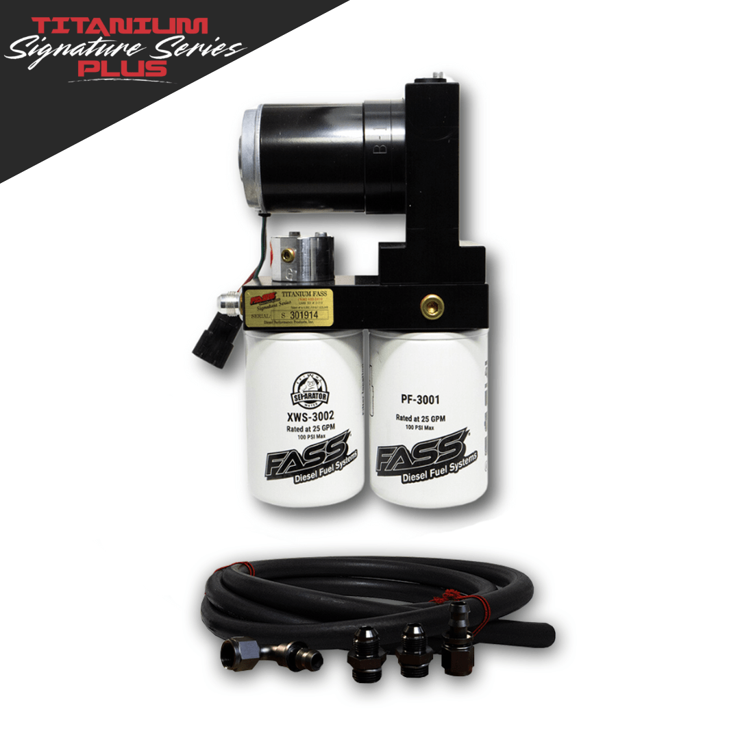 Titanium Signature Series Plus Fuel System for 2014-2019 Dodge RAM 1500 Ecodiesel (Stock-700hp) FASS