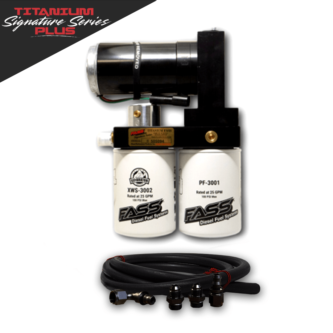 Titanium Signature Series Plus Fuel System for 2011-2016 Ford Powerstroke 6.7L (Stock-700hp) FASS