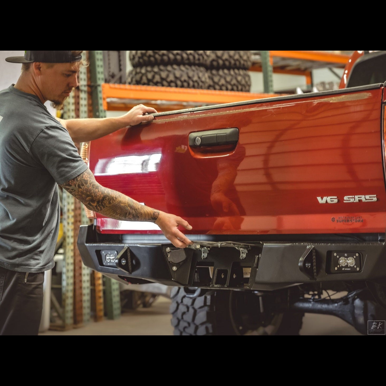 2005-2015 Toyota Tacoma Overland Rear Bumper