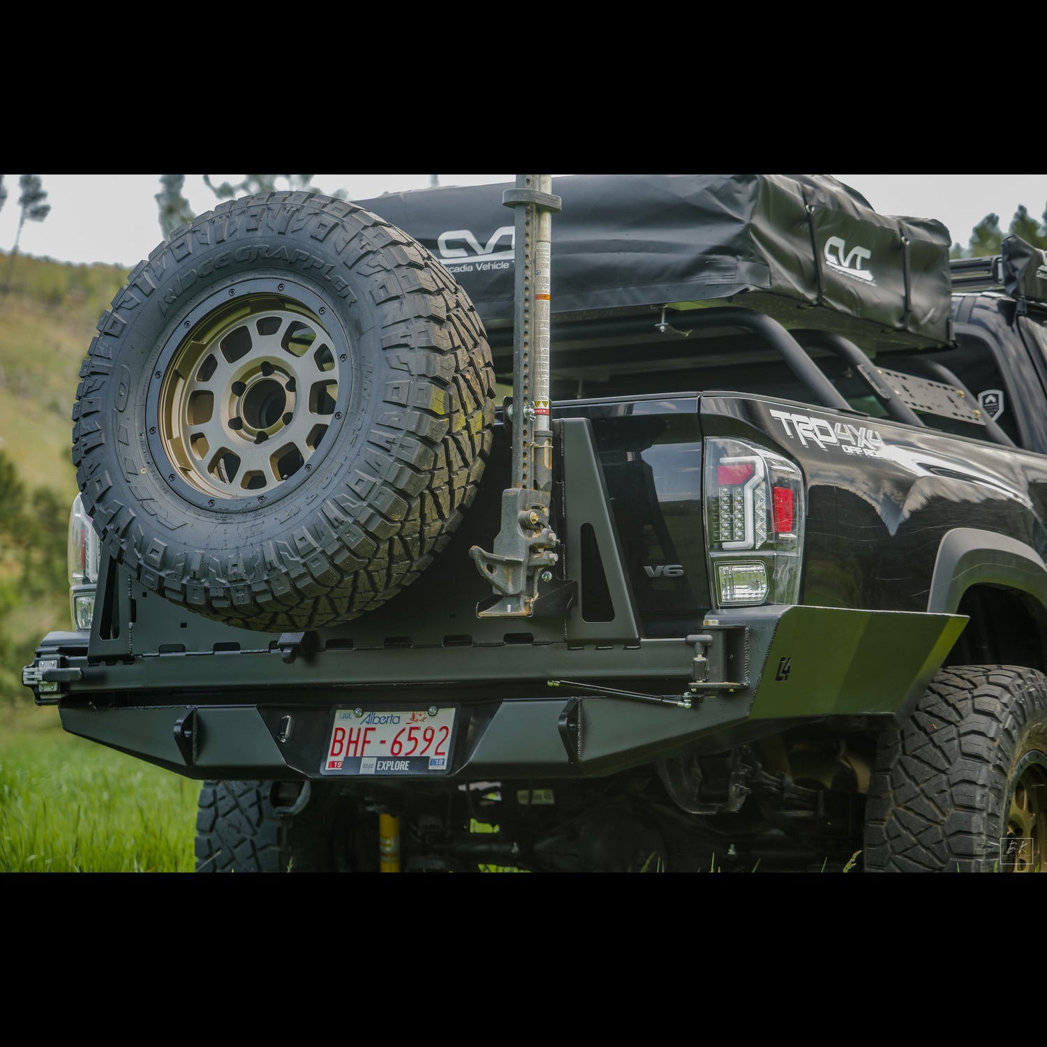 2016-2023 Toyota Tacoma Overland Series High Clearance Rear Bumper