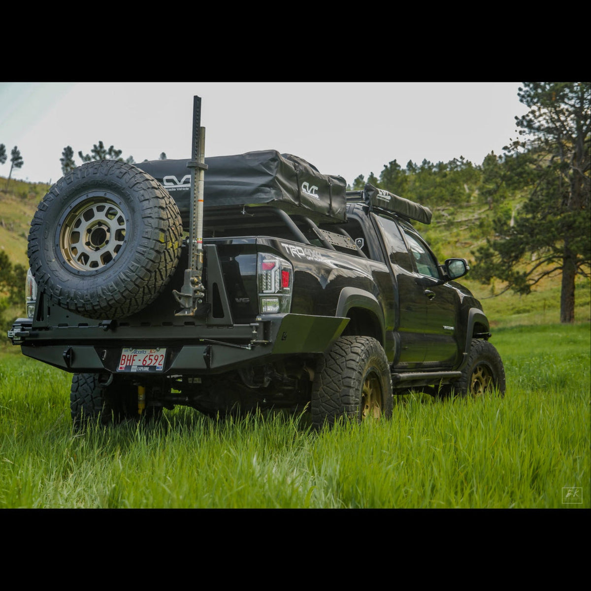2016-2023 Toyota Tacoma Overland Series High Clearance Rear Bumper