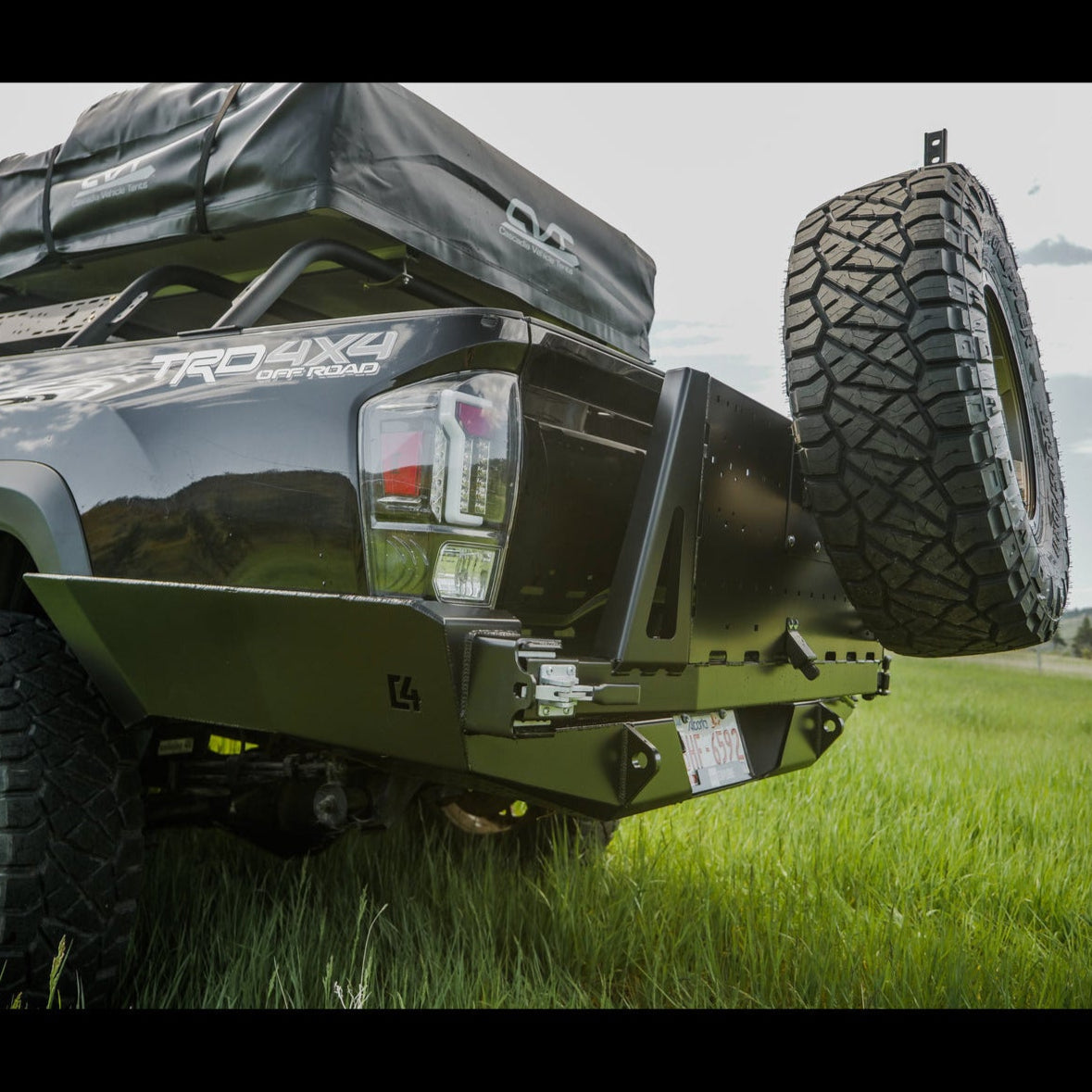 2016-2023 Toyota Tacoma Overland Series High Clearance Rear Bumper