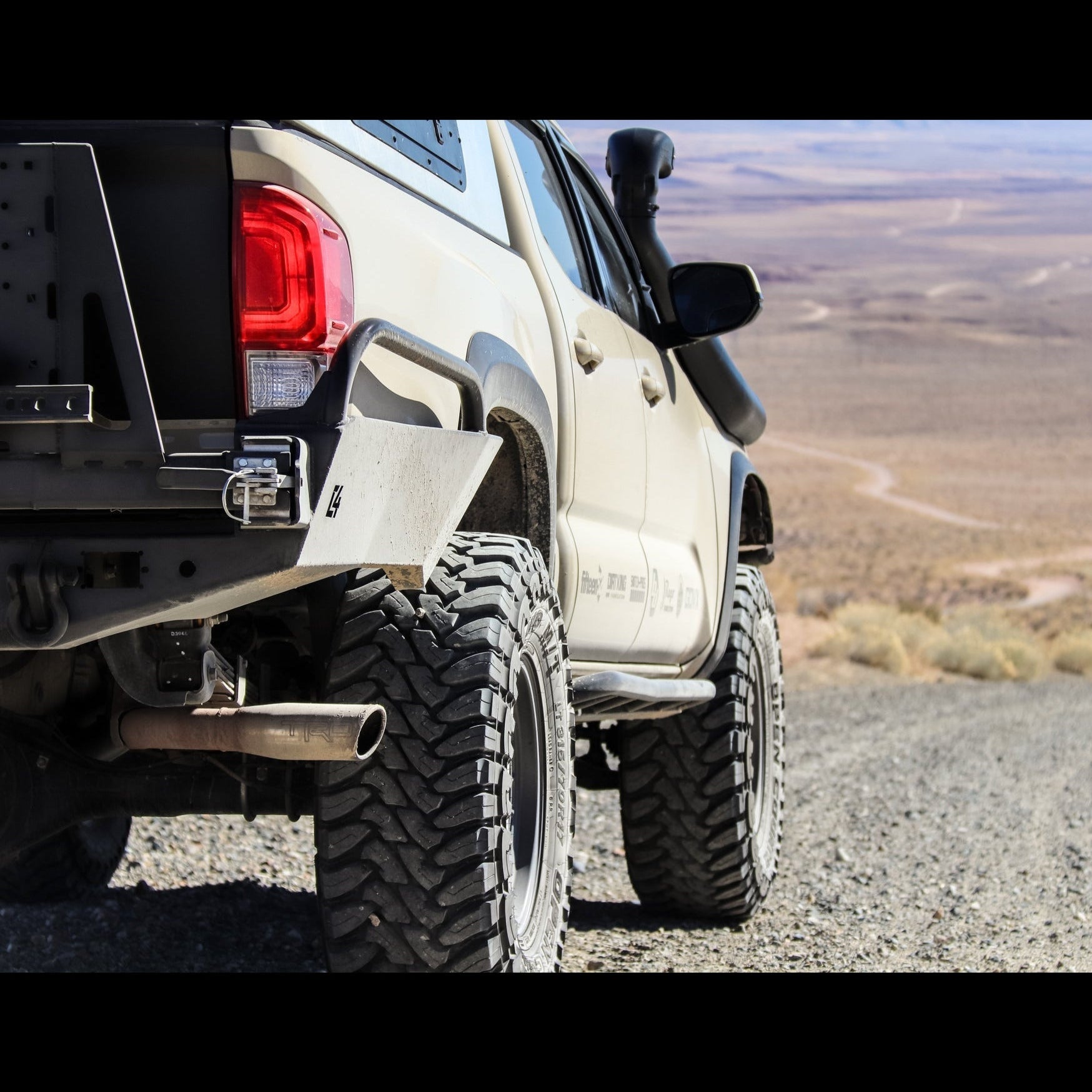 2016-2023 Toyota Tacoma Overland Series High Clearance Rear Bumper