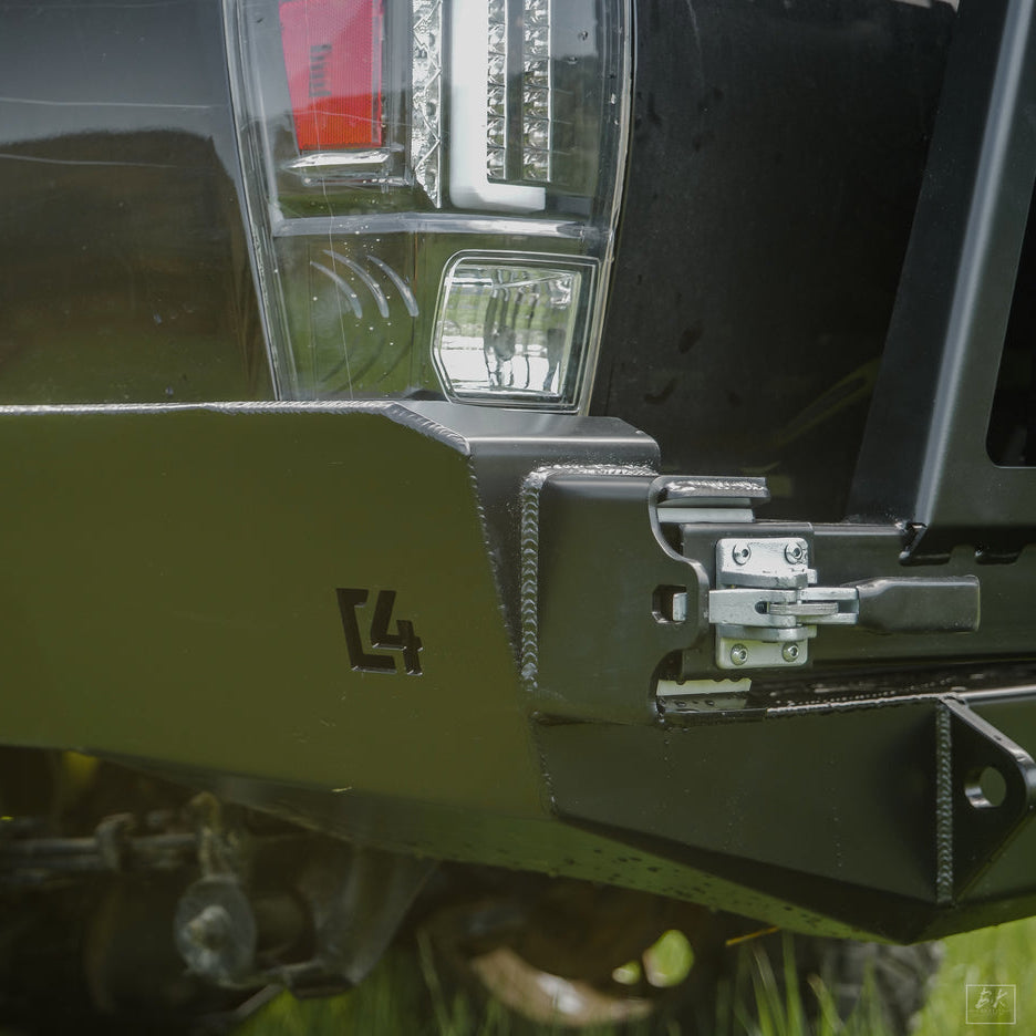 2016-2023 Toyota Tacoma Overland Series High Clearance Rear Bumper