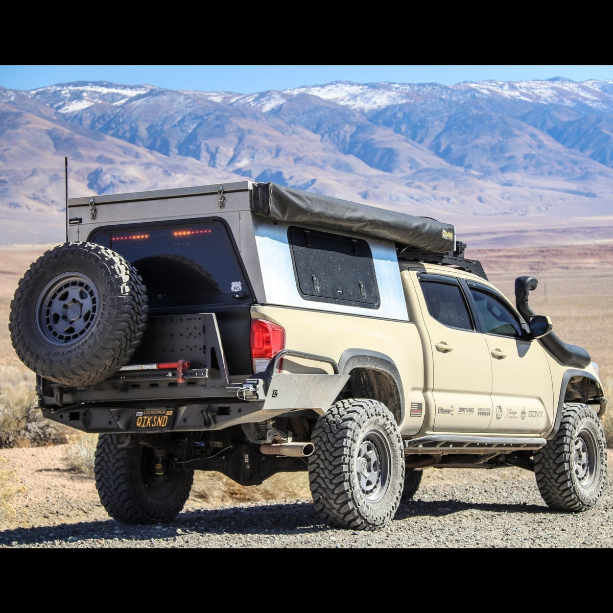 2016-2023 Toyota Tacoma Overland Series High Clearance Rear Bumper