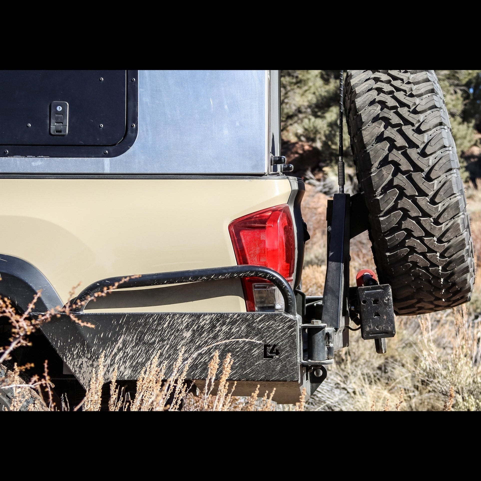 2016-2023 Toyota Tacoma Overland Series High Clearance Rear Bumper