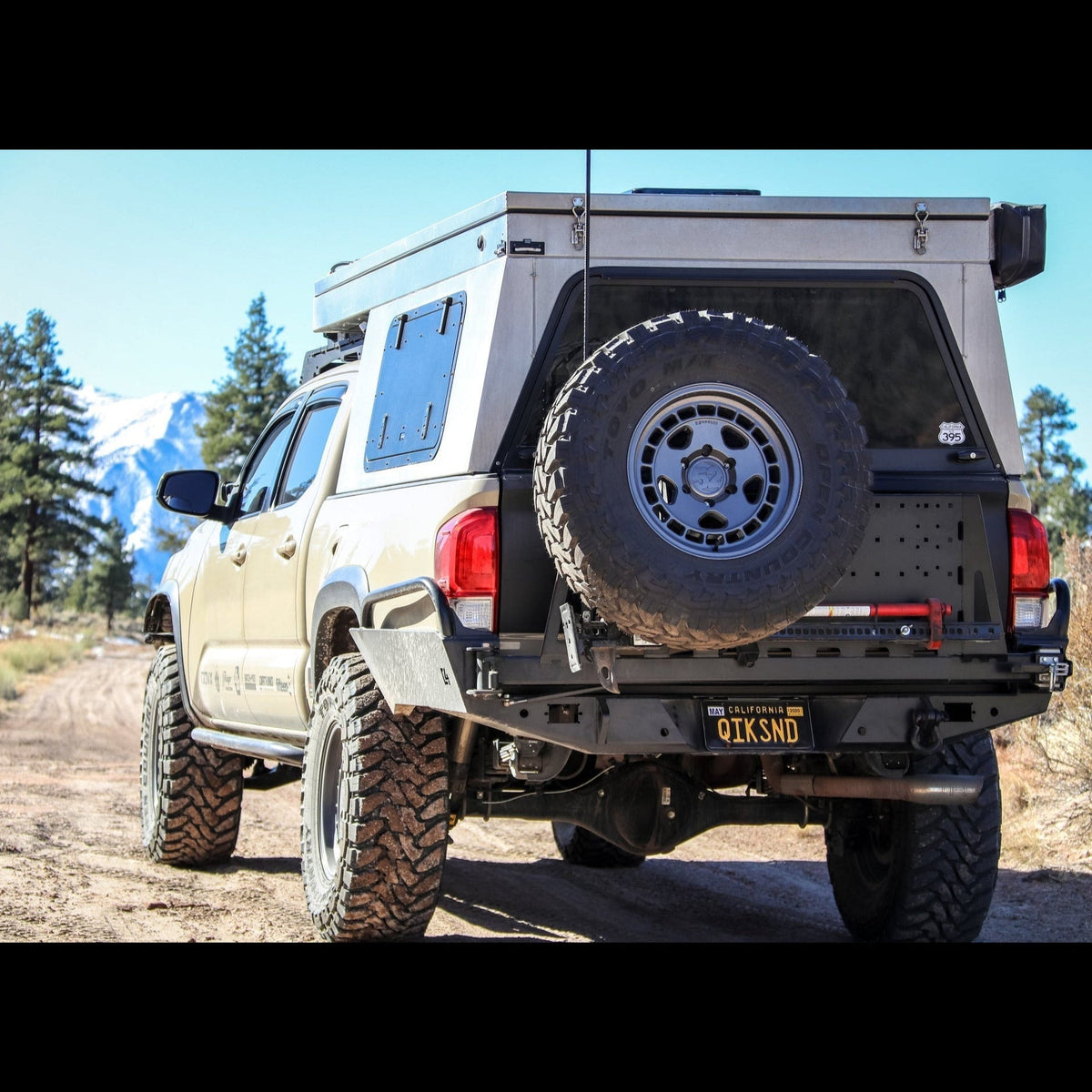 2016-2023 Toyota Tacoma Overland Series High Clearance Rear Bumper