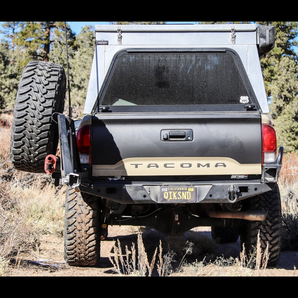 2016-2023 Toyota Tacoma Overland Series High Clearance Rear Bumper