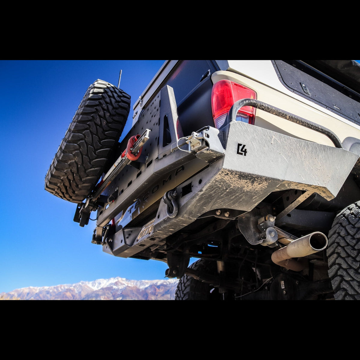 2016-2023 Toyota Tacoma Overland Series High Clearance Rear Bumper