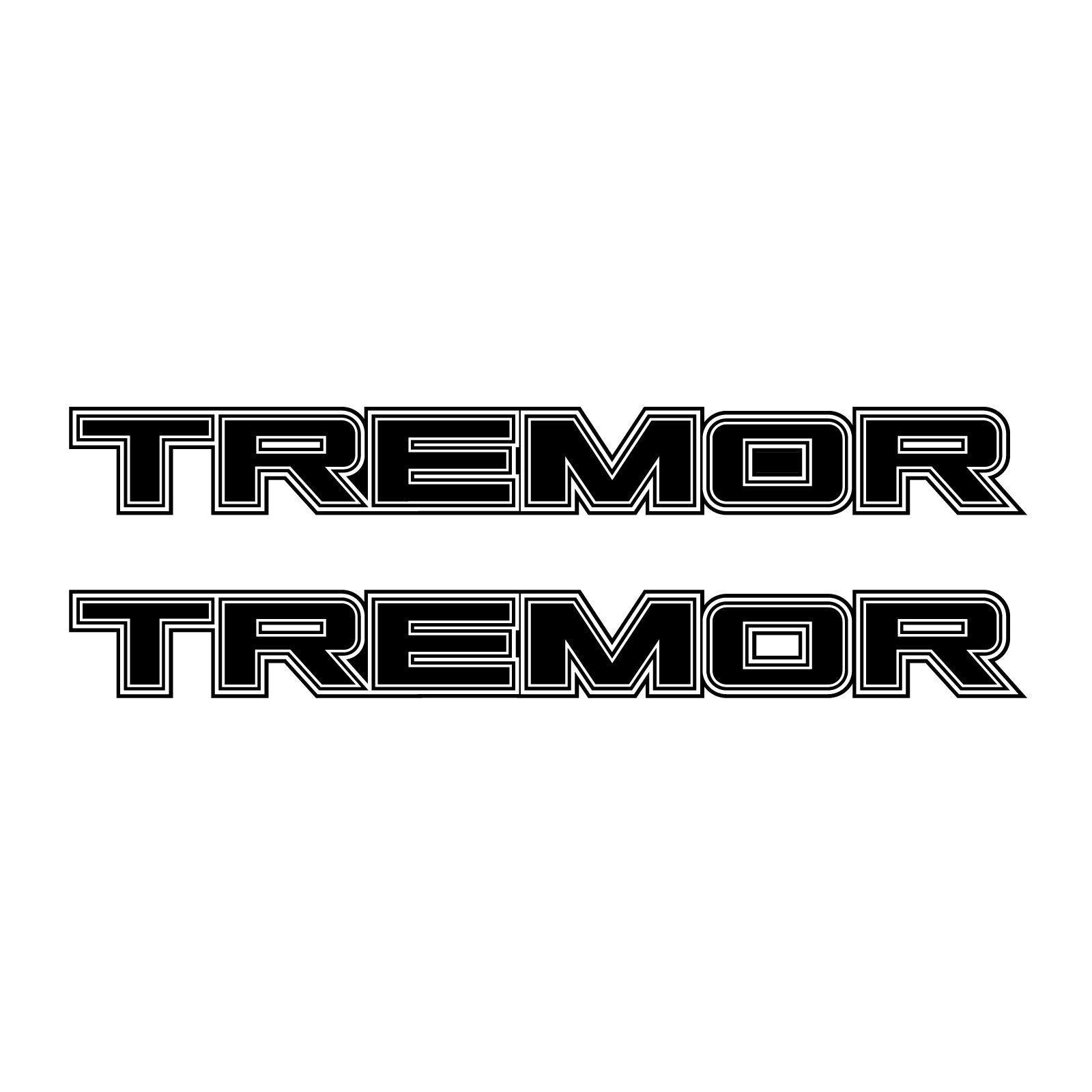 Tremor Decals Truck Bed Side Stickers Ford F150 F250