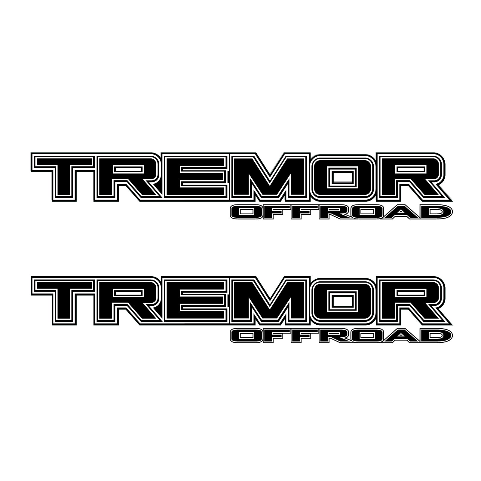 Tremor Offroad Decals Truck Bed Side Stickers Ford F150 F250