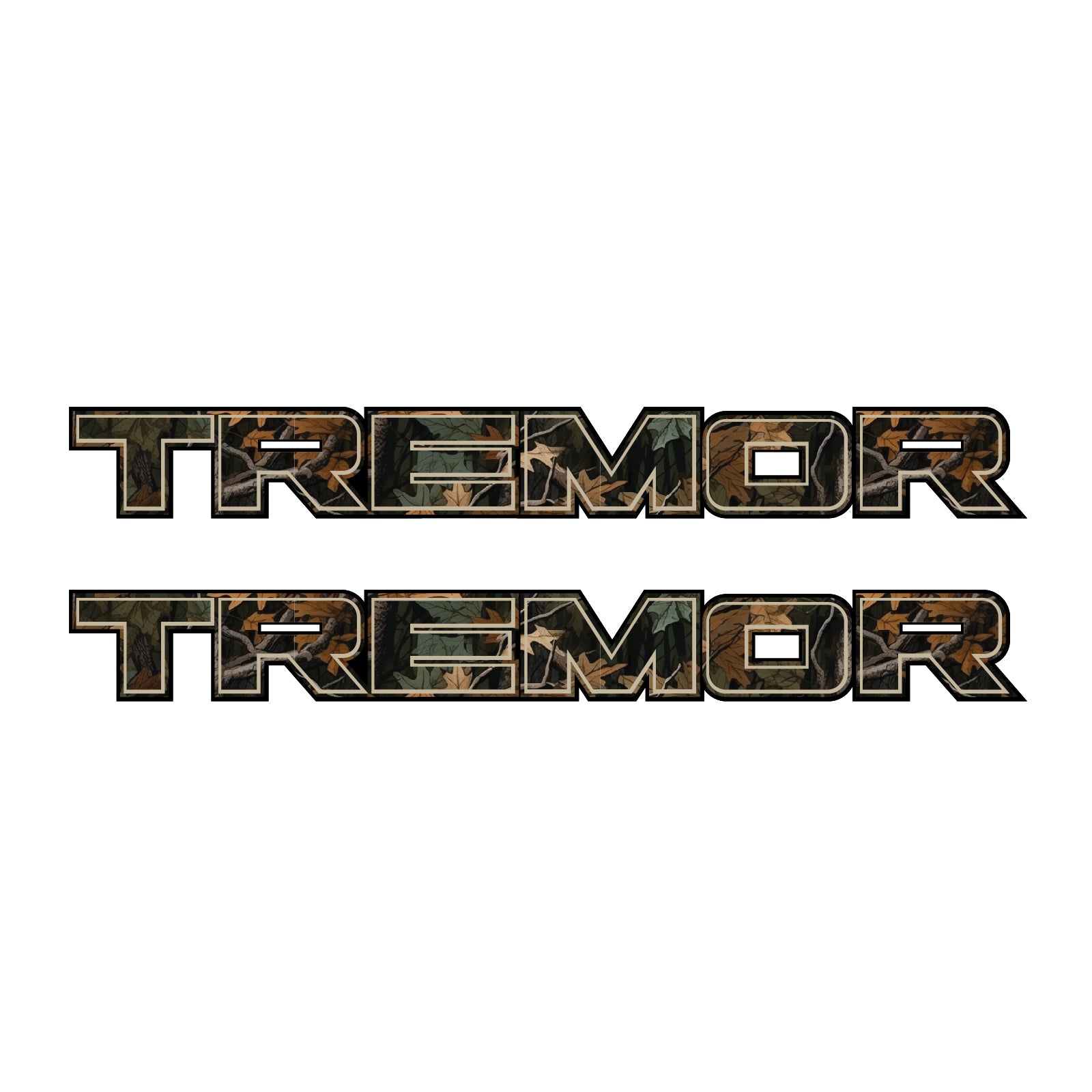 Tremor Decals Camouflage Truck Bed Side Nature Camo Stickers Ford F150 F250