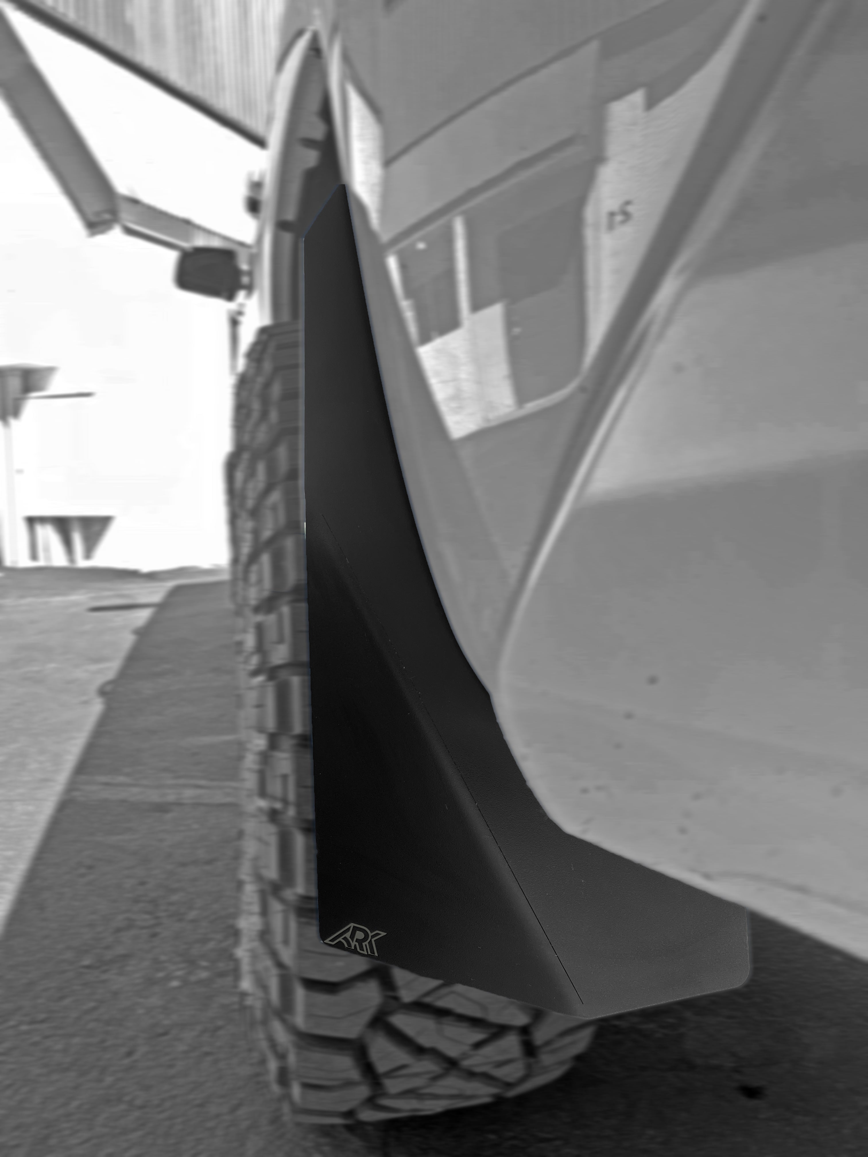 TriXpoly splash guards and mudflaps for 2007-2021 Toyota Tundra, designed for optimal protection and durability.