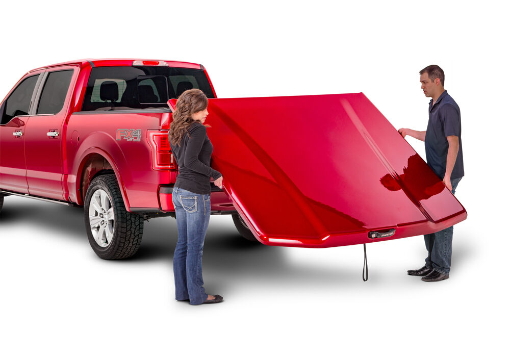 Tonneau Cover Elite LX 2014-2018 (2019 Limited) GMC Sierra 1500/2015-2019 2500 HD/3500 HD 6 Foot 6 Inch Bed Std/Ext/Crew Cab Limited Edition Red/Crimson Red UnderCover