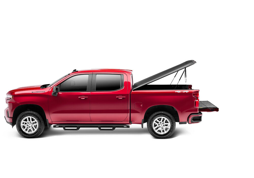 Tonneau Cover SE 2019 (New Body Style) 2026 Silverado 1500 6 Foot 7 Inch Bed Without Multi-Flex Tailgate Black Textured UnderCover