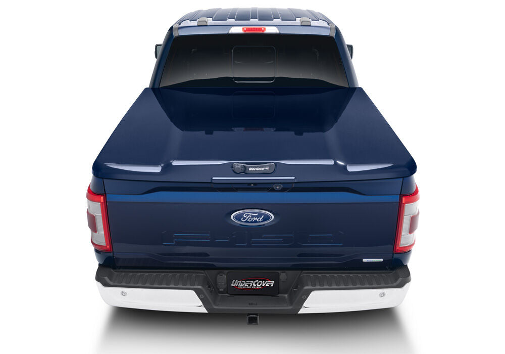 Tonneau Cover Elite LX 2021-2025 Ford F-150 6 Foot 7 Inch Bed Crew Without Pro-Access Tailgate Race Red UnderCover