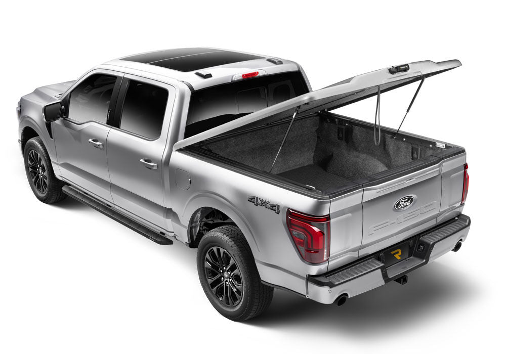Tonneau Cover Elite LX 2024-2025 Ford F-150 5 Foot 7 Inch Bed Crew Cab With Pro-Access Tailgate Hot Pepper Red UnderCover