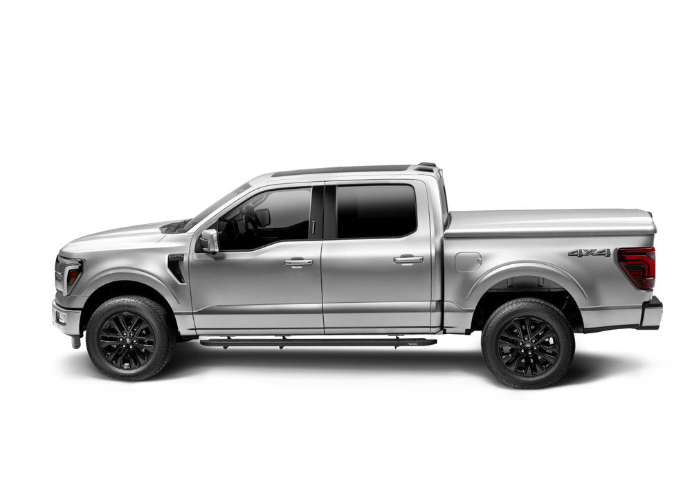 Tonneau Cover Elite LX 2024-2025 Ford F-150 5 Foot 7 Inch Bed Crew Cab With Pro-Access Tailgate Hot Pepper Red UnderCover