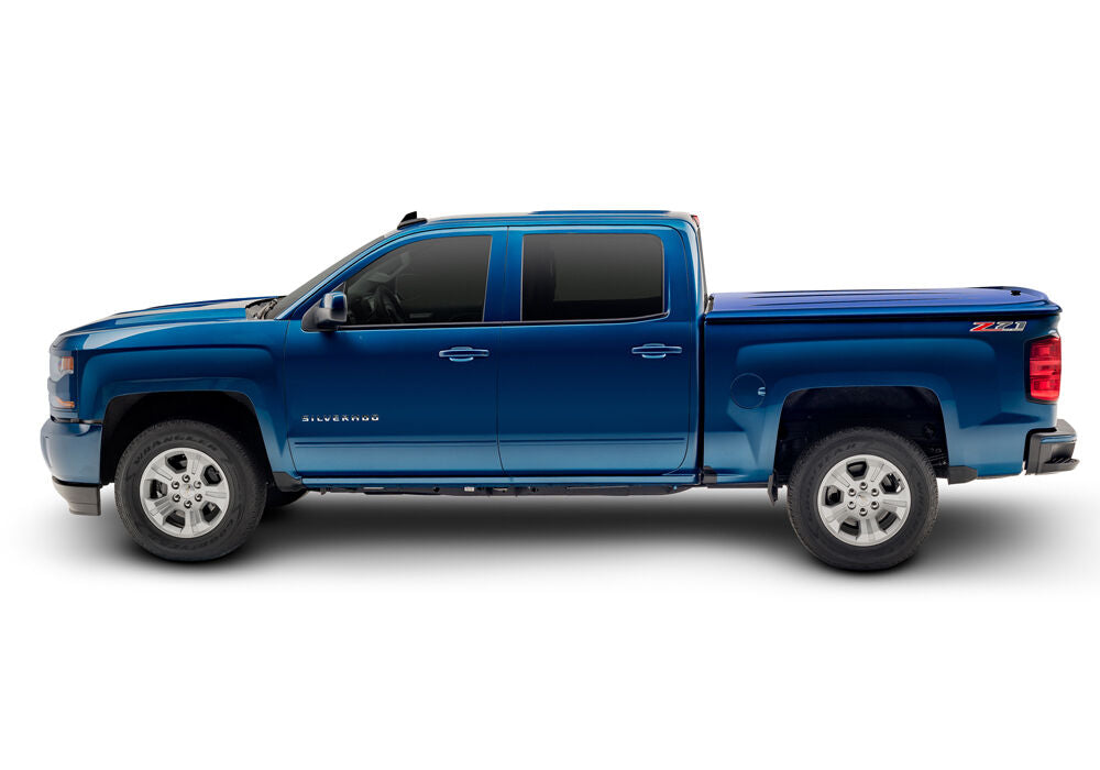 Tonneau Cover LUX 2014-2018 (2019-2023 Classic) Ram 1500/2010-2023 2500/3500 6 Foot 4 Inch Bed Std/Quad/Mega With Single Rear Wheels Without RamBox Blue Streak UnderCover