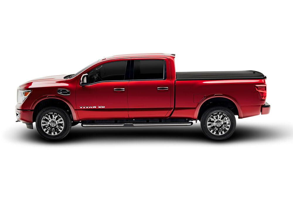 Tonneau Cover SE 2009-2018 (2019-2023 Classic) Ram 1500/2010-2023 2500/3500 6 Foot 4 Inch Bed Std/Quad/Crew/Mega With Single Rear Wheels Without RamBox Black Textured UnderCover