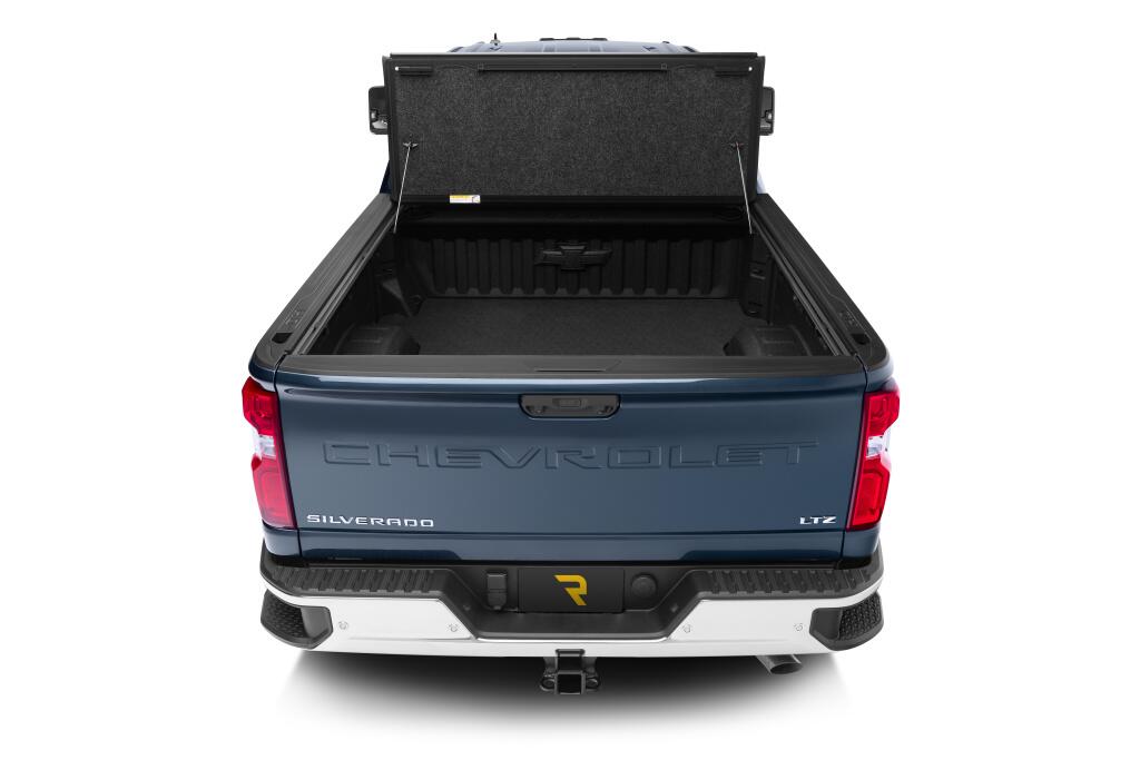 Tonneau Cover Ultra Flex 2020-2026 Silverado/Sierra 2500 HD/3500 HD 6 Foot 10 Inch Bed Matte Black Finish UnderCover