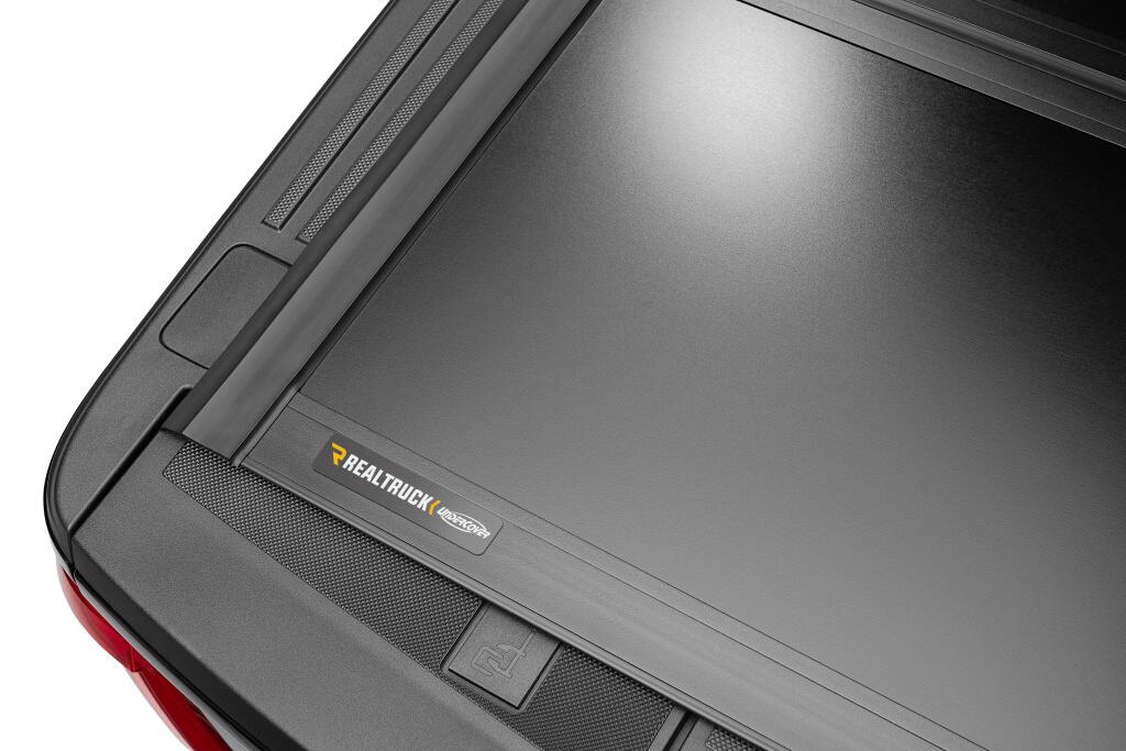 Tonneau Cover Ultra Flex 2021-2026 Ford F-150 5 Foot 7 Inch Bed Crew (Includes Lightning) Matte Black Finish UnderCover