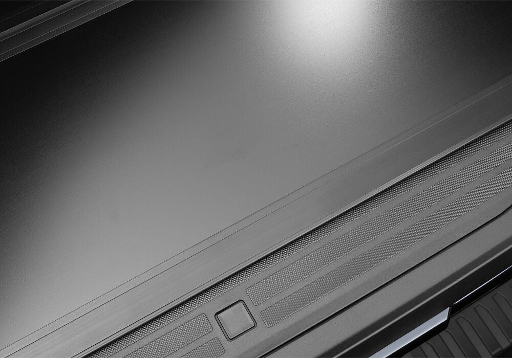 Tonneau Cover Ultra Flex 2021-2026 Ford F-150 5 Foot 7 Inch Bed Crew (Includes Lightning) Matte Black Finish UnderCover