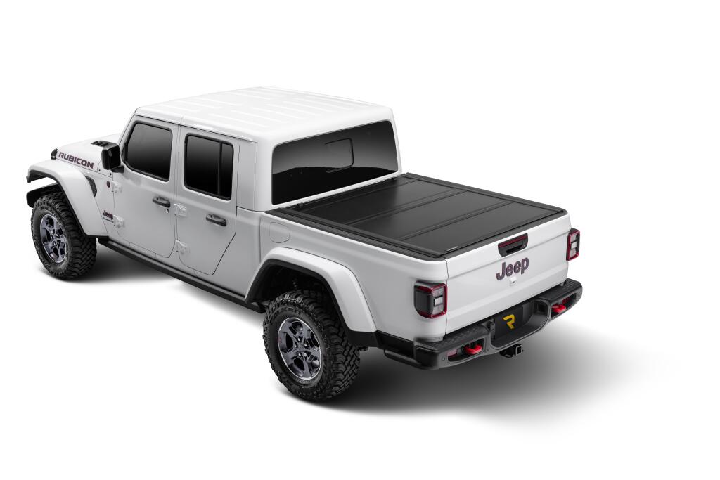 Tonneau Cover Ultra Flex 2020-2025 Jeep Gladiator Matte Black Finish UnderCover