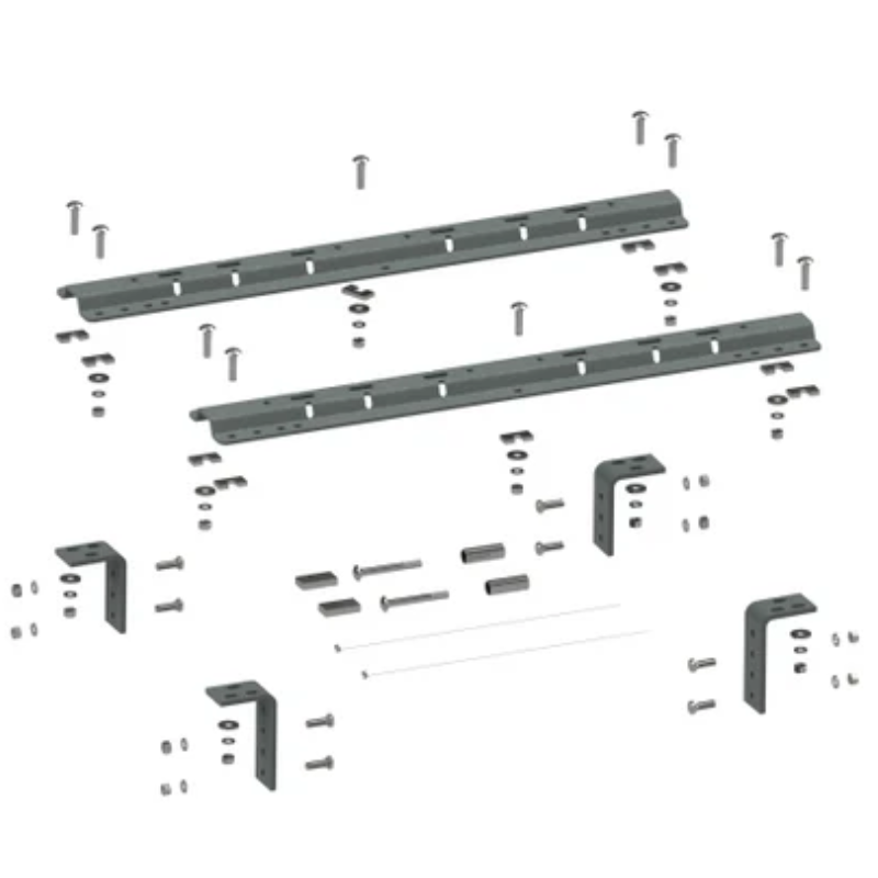 B&W Trailer Hitches Universal Mounting Rails For 5th Wheel Hitches Model RVR3200