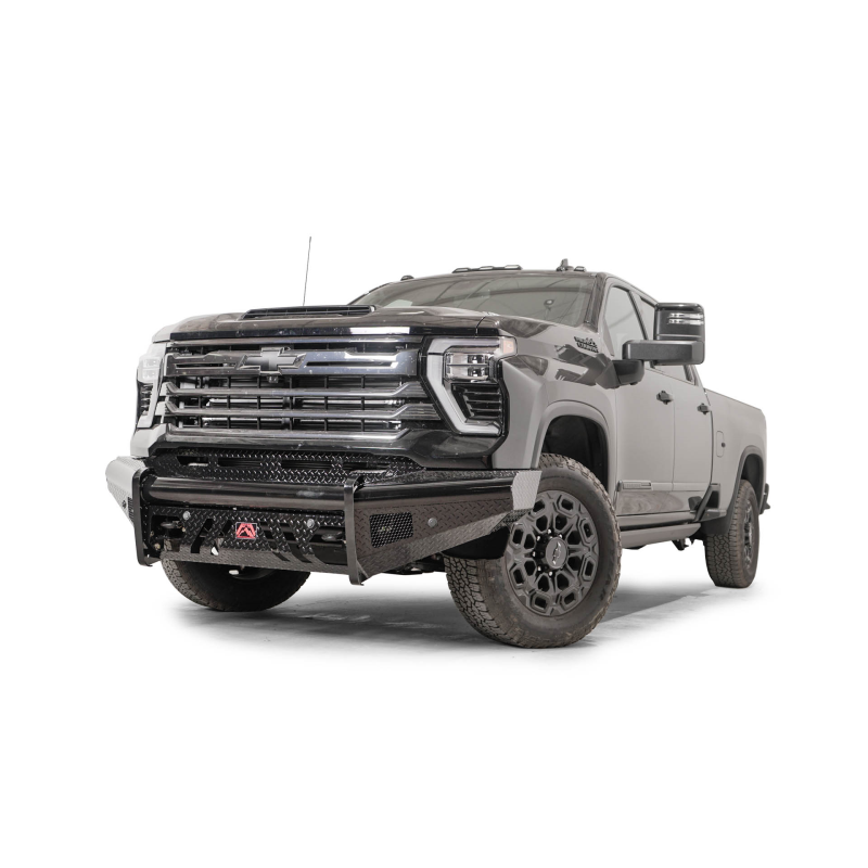 Fab Fours Black Steel Front Bumper Model CH24-S6161-1