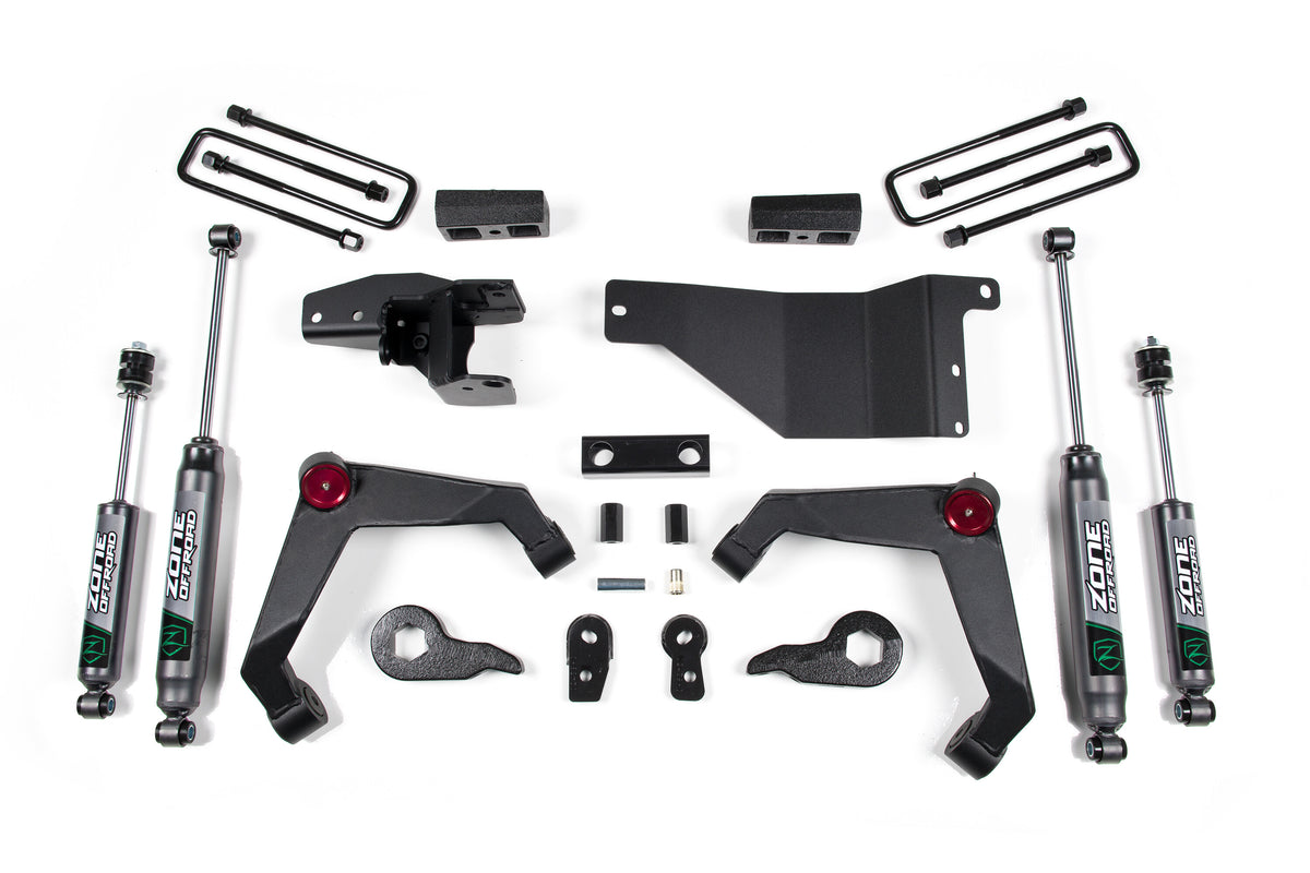 01-10 Silverado/Sierra 2500HD 3 Inch Adventure Series With Fox Shocks Zone Offroad