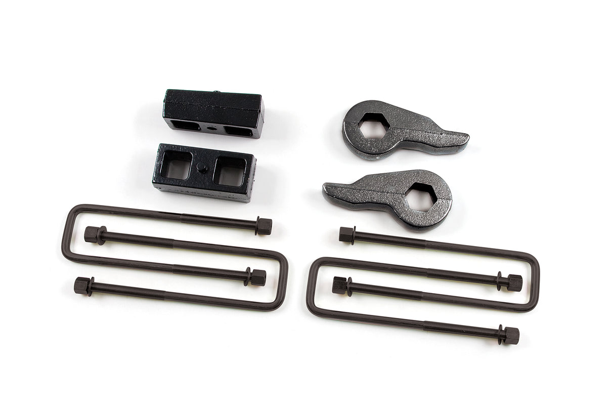 99-06 K1500 00-06 Silverado/Sierra 1500 2 Inch Lift Kit No Shocks Zone Offroad