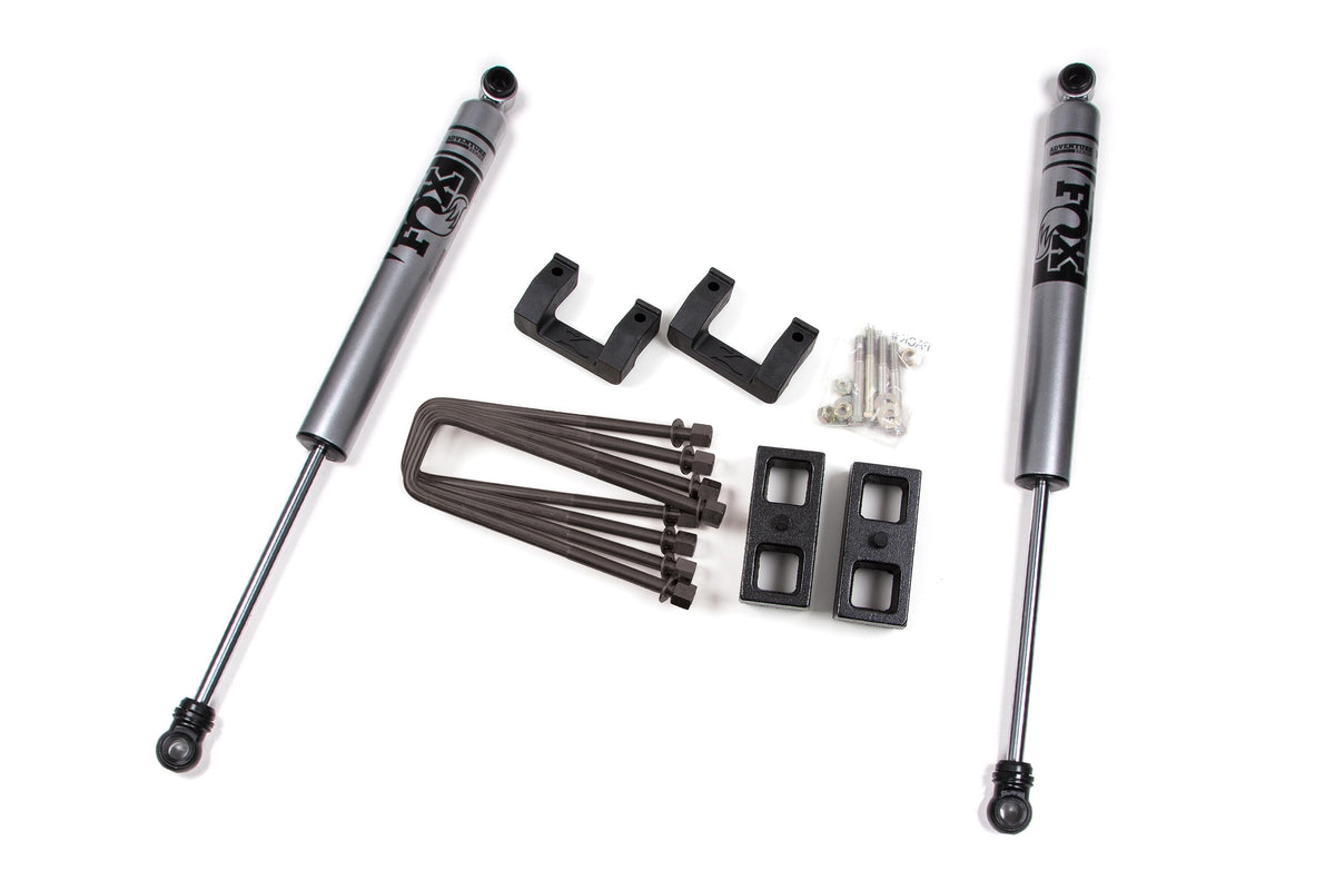 07-13 Silverado/Sierra 1500 2 Inch Torsion Bar Key Kit Fox Adventure Shocks Zone Offroad