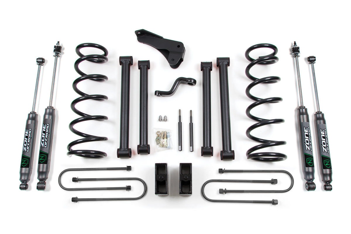 03-07 Dodge Powerwagon 3 Inch Lift Kit Fox Shocks Zone Offroad
