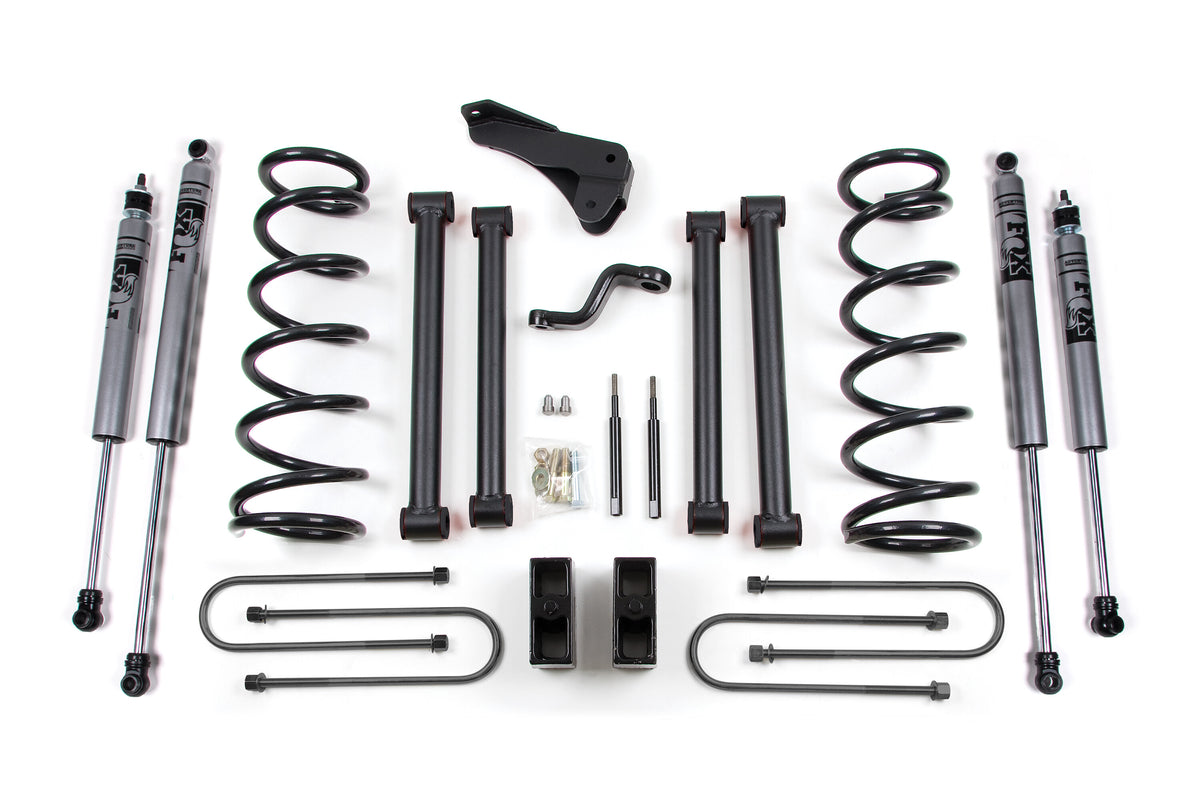 08 Dodge Powerwagon 3 Inch Lift Kit Fox Shocks Zone Offroad